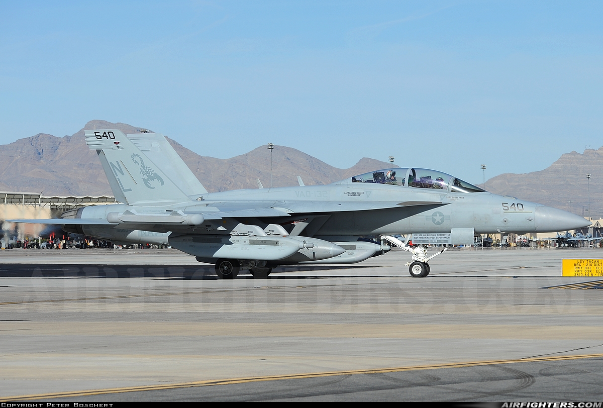 USA - Navy Boeing EA-18G Growler 166934 at Las Vegas - Nellis AFB (LSV / KLSV), USA