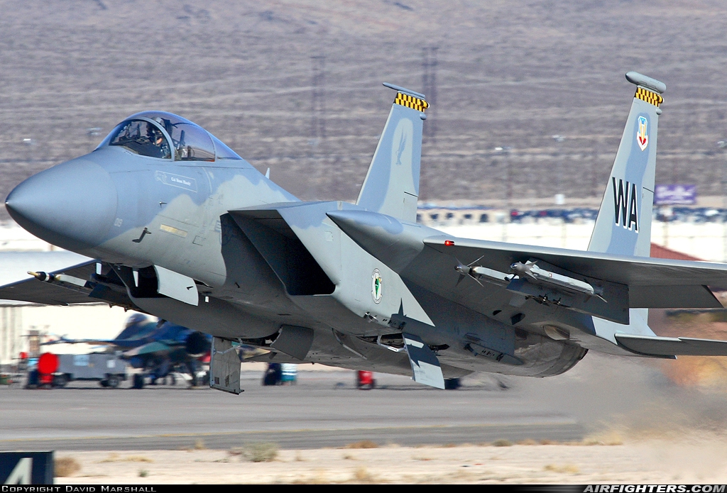 USA - Air Force McDonnell Douglas F-15C Eagle 83-0019 at Las Vegas - Nellis AFB (LSV / KLSV), USA