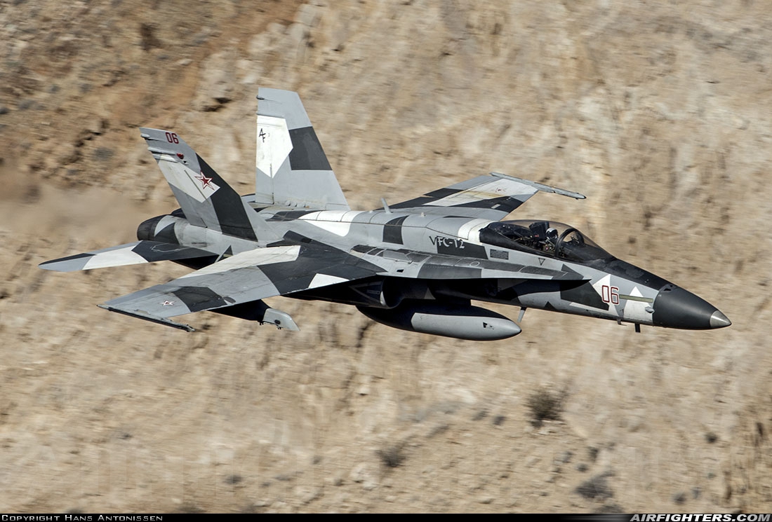 USA - Navy McDonnell Douglas F/A-18A+ Hornet 163148 at Off-Airport - Rainbow Canyon area, USA