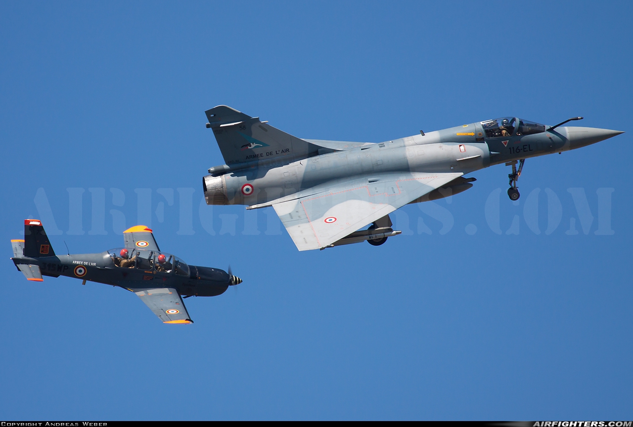 France - Air Force Dassault Mirage 2000-5F 58 at Luxeuil - St. Sauveur (LFSX), France