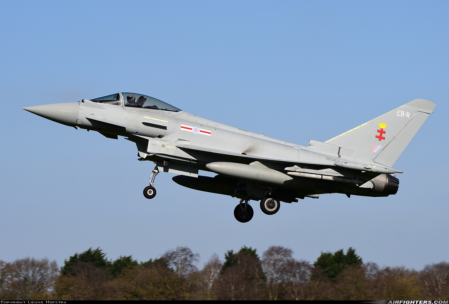 UK - Air Force Eurofighter Typhoon FGR4 ZK367 at Coningsby (EGXC), UK