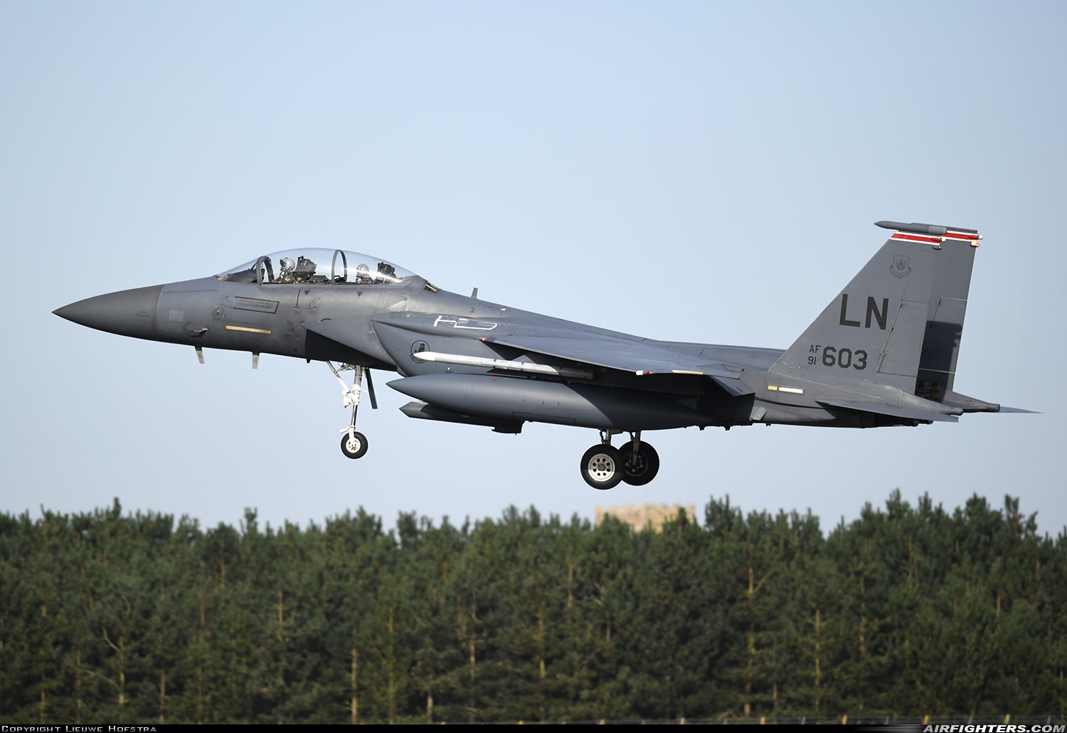 USA - Air Force McDonnell Douglas F-15E Strike Eagle 91-0603 at Lakenheath (LKZ / EGUL), UK