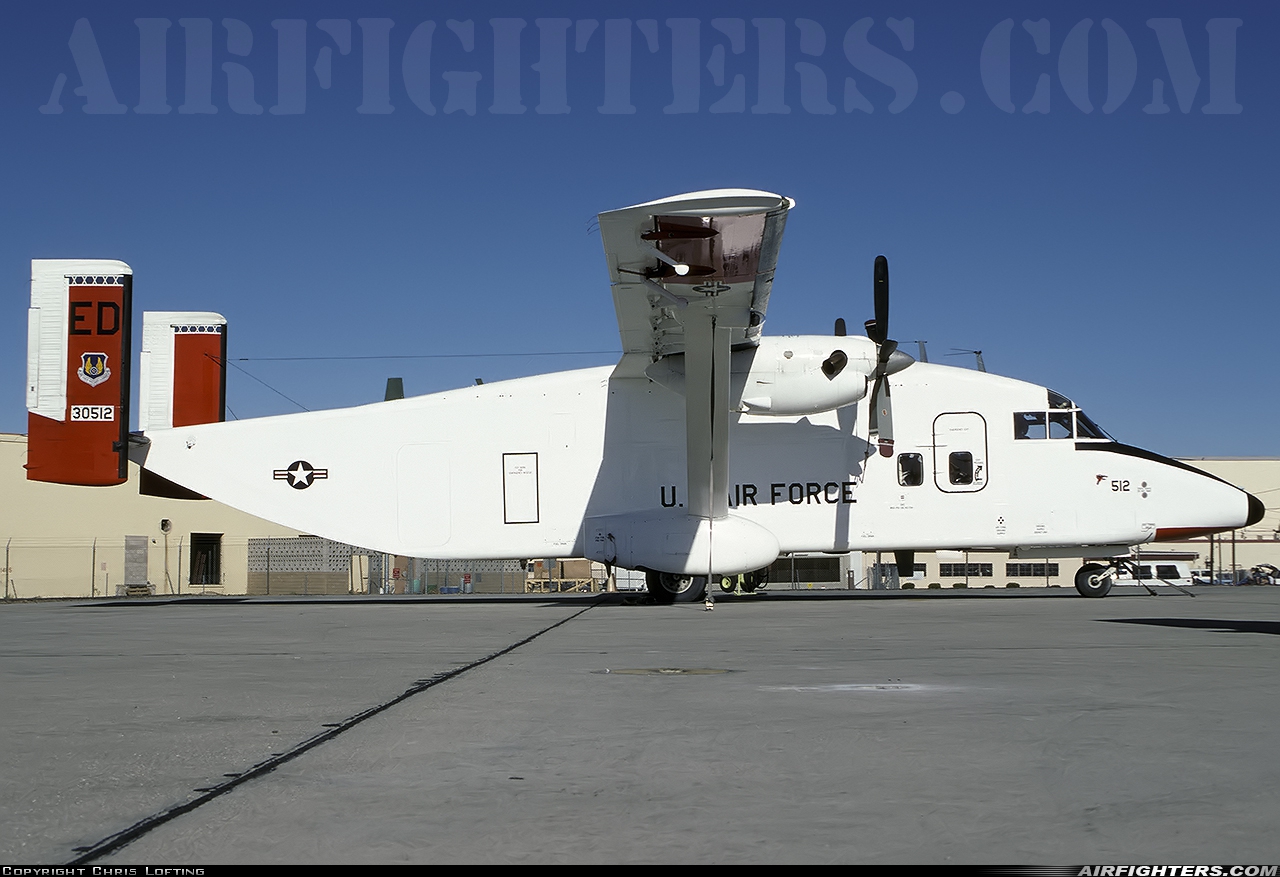 USA - Air Force Short C-23A Sherpa (330-200) 83-0512 at Edwards - AFB (EDW / KEDW), USA