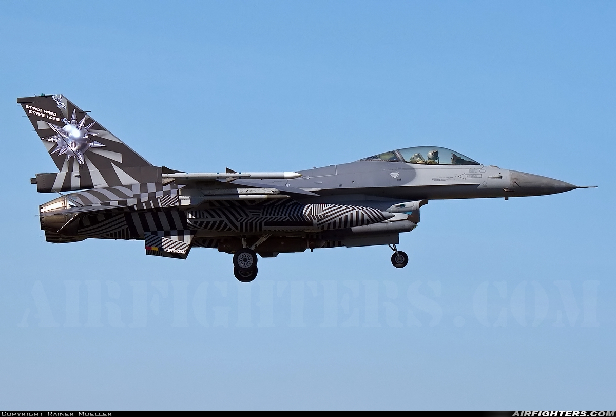 Belgium - Air Force General Dynamics F-16AM Fighting Falcon FA-70 at Leeuwarden (LWR / EHLW), Netherlands