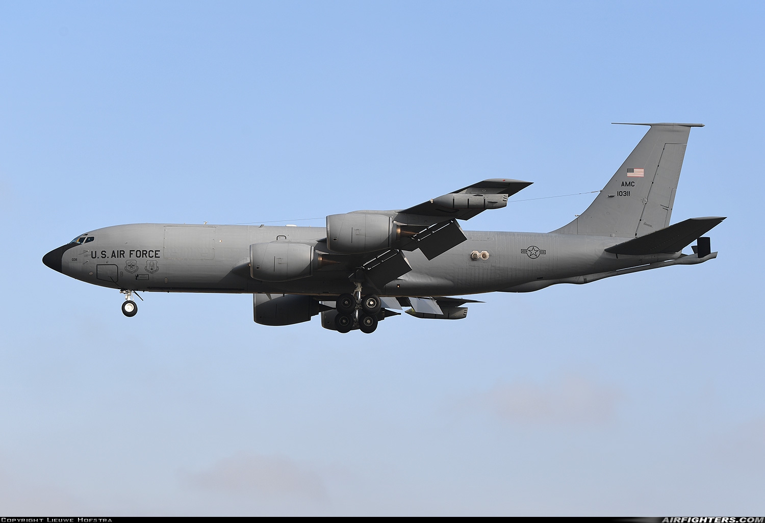 USA - Air Force Boeing KC-135R Stratotanker (717-148) 61-0311 at Mildenhall (MHZ / GXH / EGUN), UK