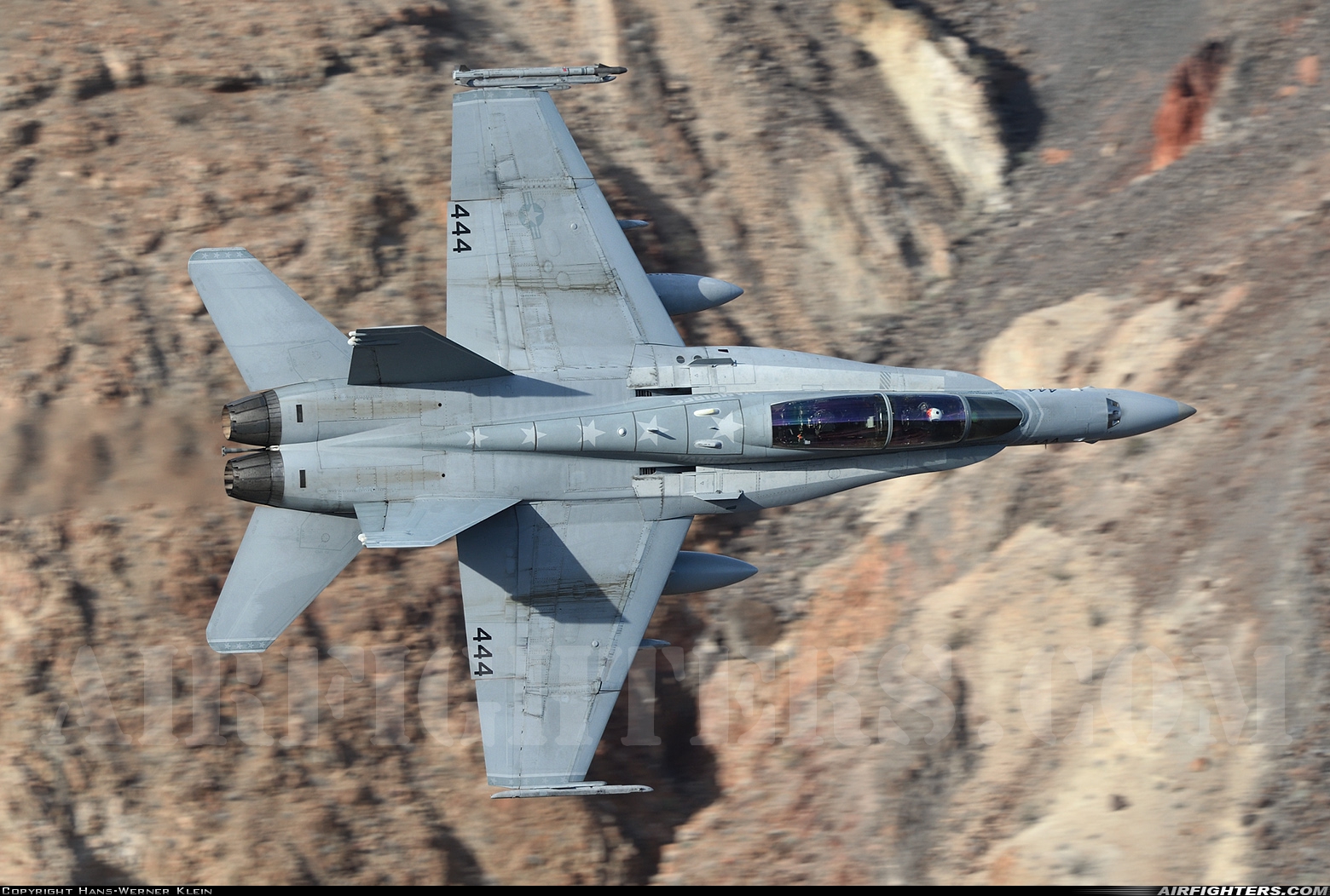 USA - Marines McDonnell Douglas F/A-18D Hornet 164254 at Off-Airport - Rainbow Canyon area, USA