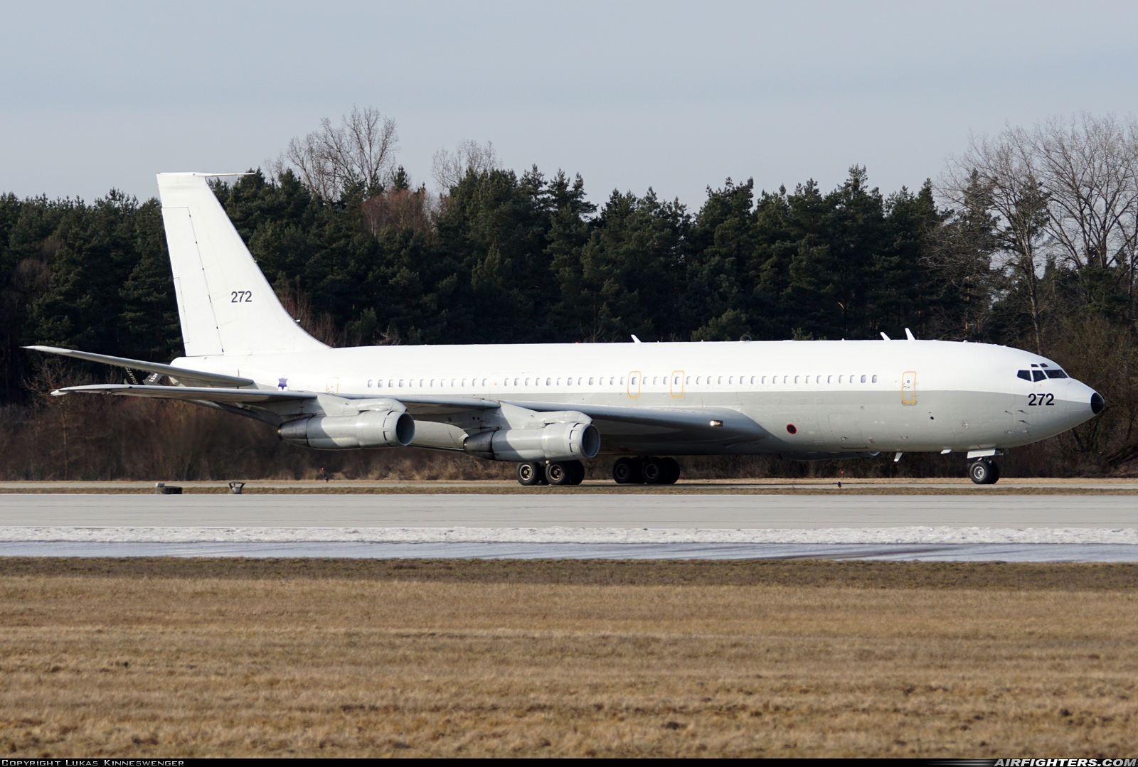 Israel - Air Force Boeing 707-3L6C Re'em 272 at Ingolstadt - Manching (ETSI), Germany