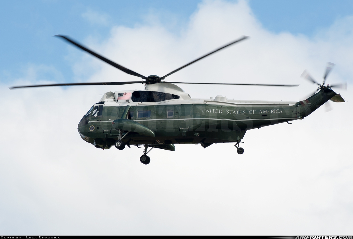 USA - Marines Sikorsky VH-3D Sea King 159356 at Mildenhall (MHZ / GXH / EGUN), UK