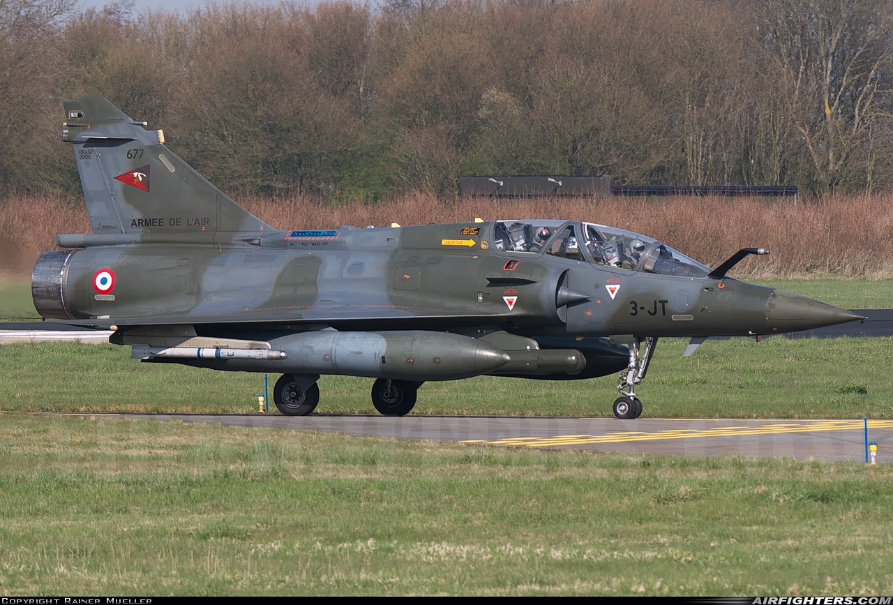 France - Air Force Dassault Mirage 2000D 677 at Leeuwarden (LWR / EHLW), Netherlands