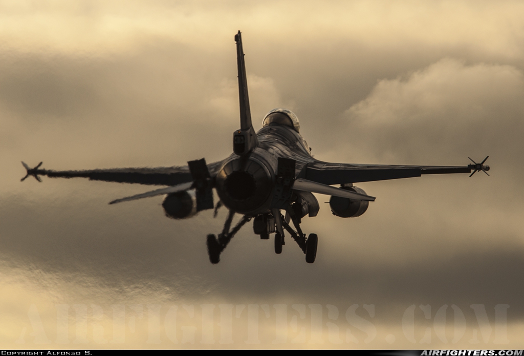Belgium - Air Force General Dynamics F-16AM Fighting Falcon FA-92 at Albacete (- Los Llanos) (LEAB), Spain