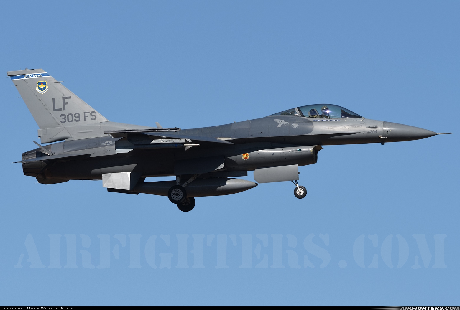 USA - Air Force General Dynamics F-16C Fighting Falcon 84-1294 at Glendale (Phoenix) - Luke AFB (LUF / KLUF), USA