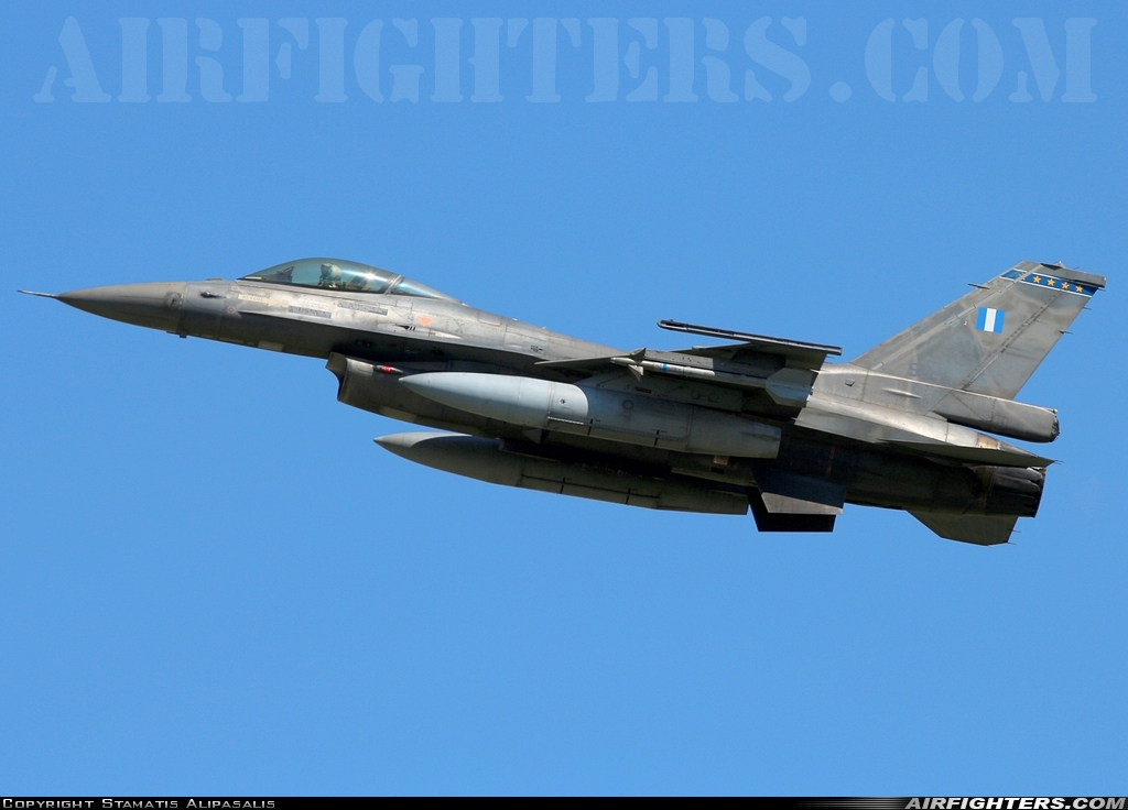 Greece - Air Force General Dynamics F-16C Fighting Falcon 504 at Andravida (Pyrgos -) (PYR / LGAD), Greece