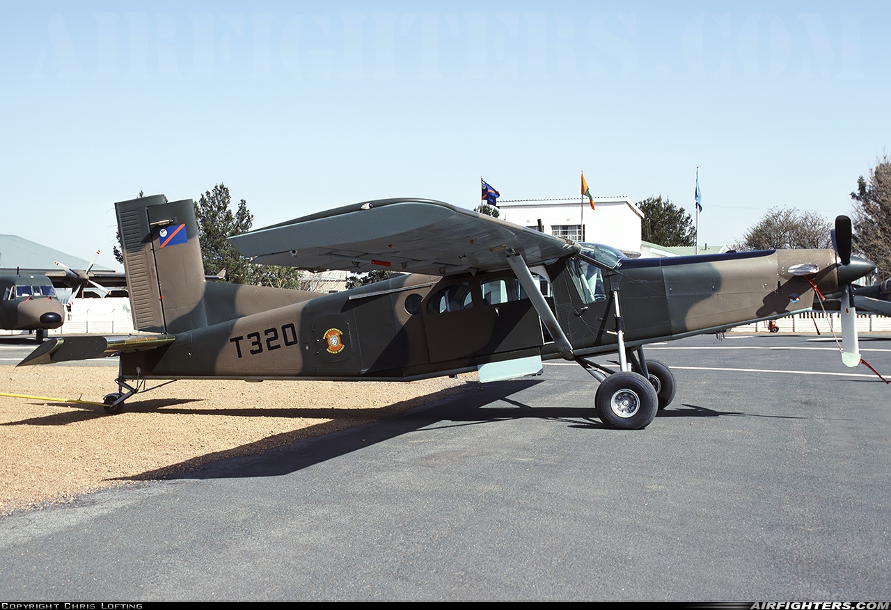 Bophuthatswana - Defense Force Pilatus PC-6/B2-H2 Turbo Porter T320 at Mafikeng Airport (MBD / FAMM), Bophuthatswana
