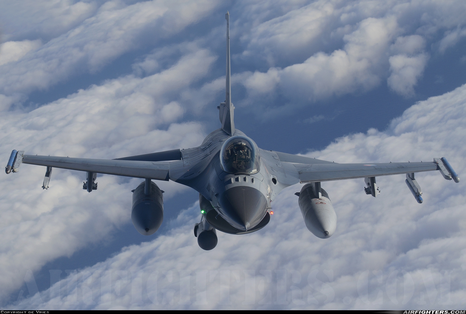 Netherlands - Air Force General Dynamics F-16AM Fighting Falcon J-367 at In Flight, UK