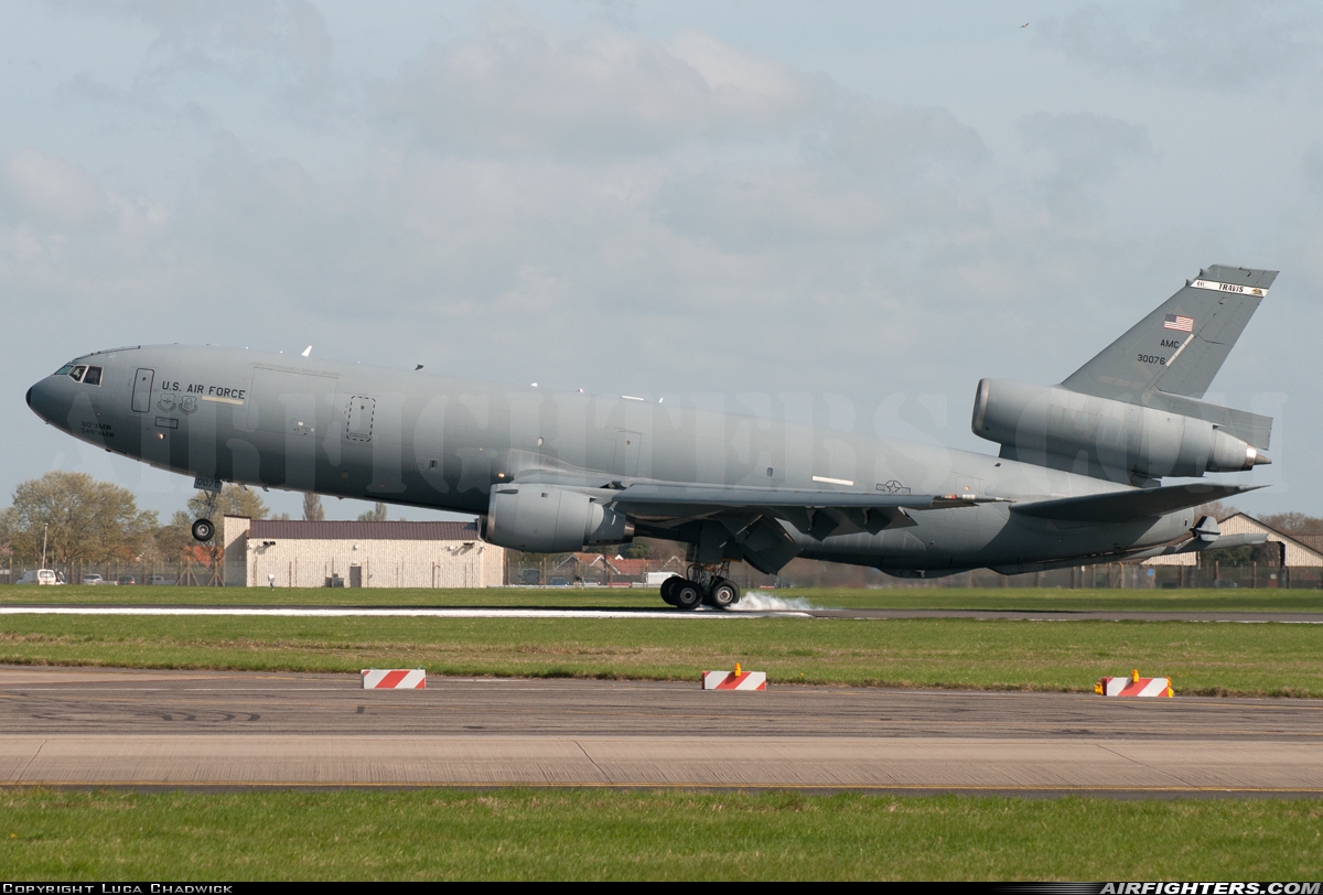 USA - Air Force McDonnell Douglas KC-10A Extender (DC-10-30CF) 83-0076 at Middle Wallop (EGVP), UK
