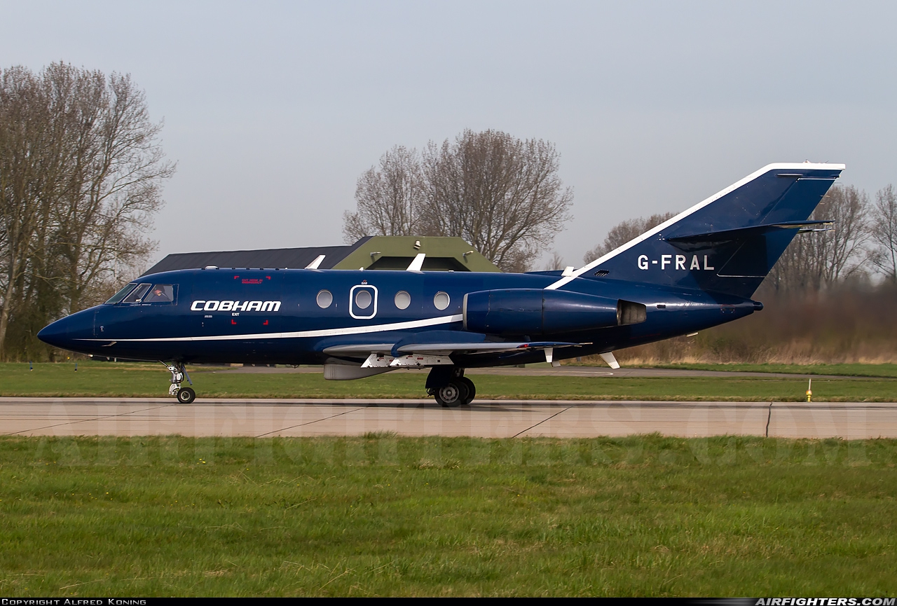 Company Owned - Cobham Aviation Dassault Falcon 20 G-FRAL at Leeuwarden (LWR / EHLW), Netherlands