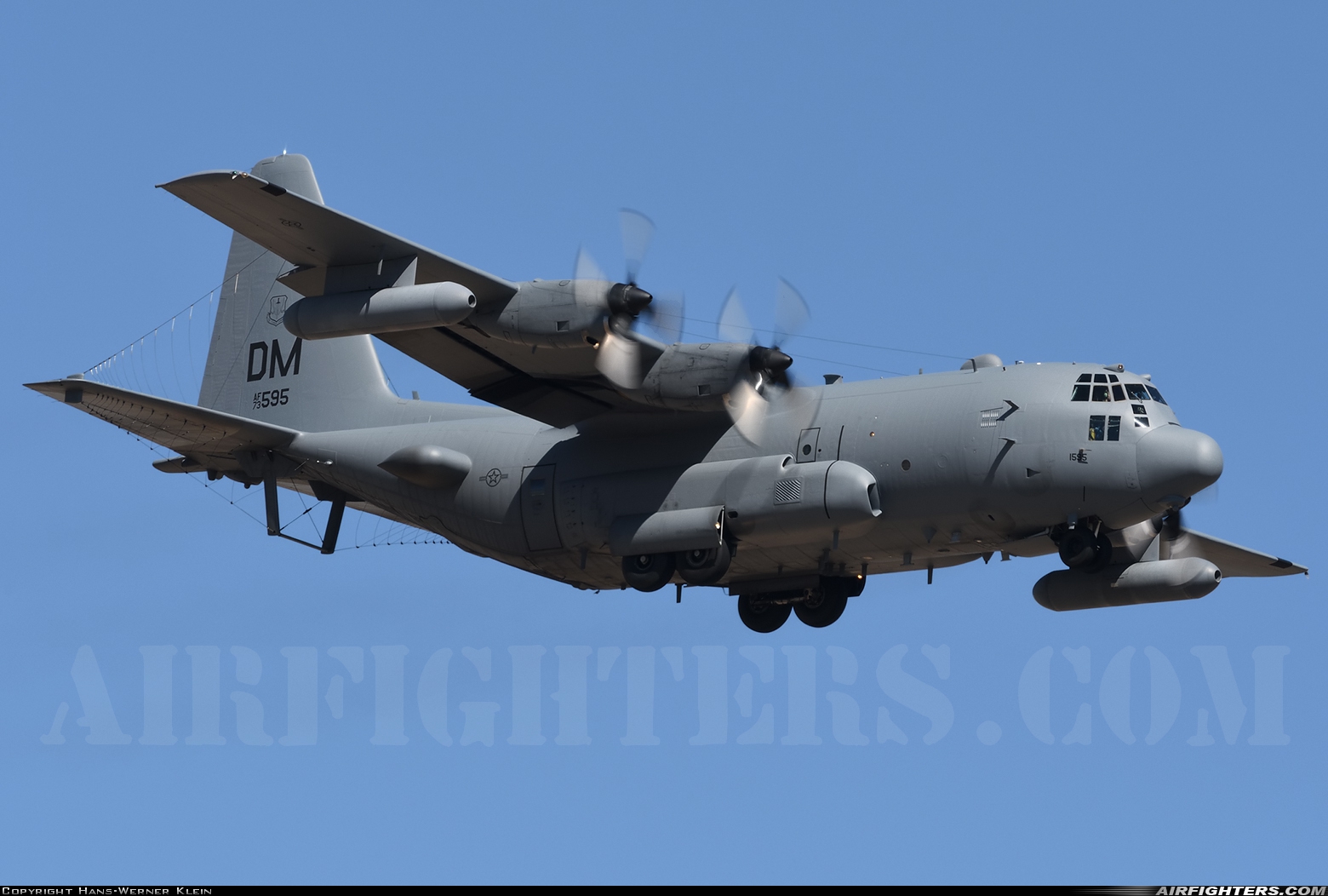 USA - Air Force Lockheed EC-130H Hercules (L-382) 73-1595 at Tucson - Davis-Monthan AFB (DMA / KDMA), USA