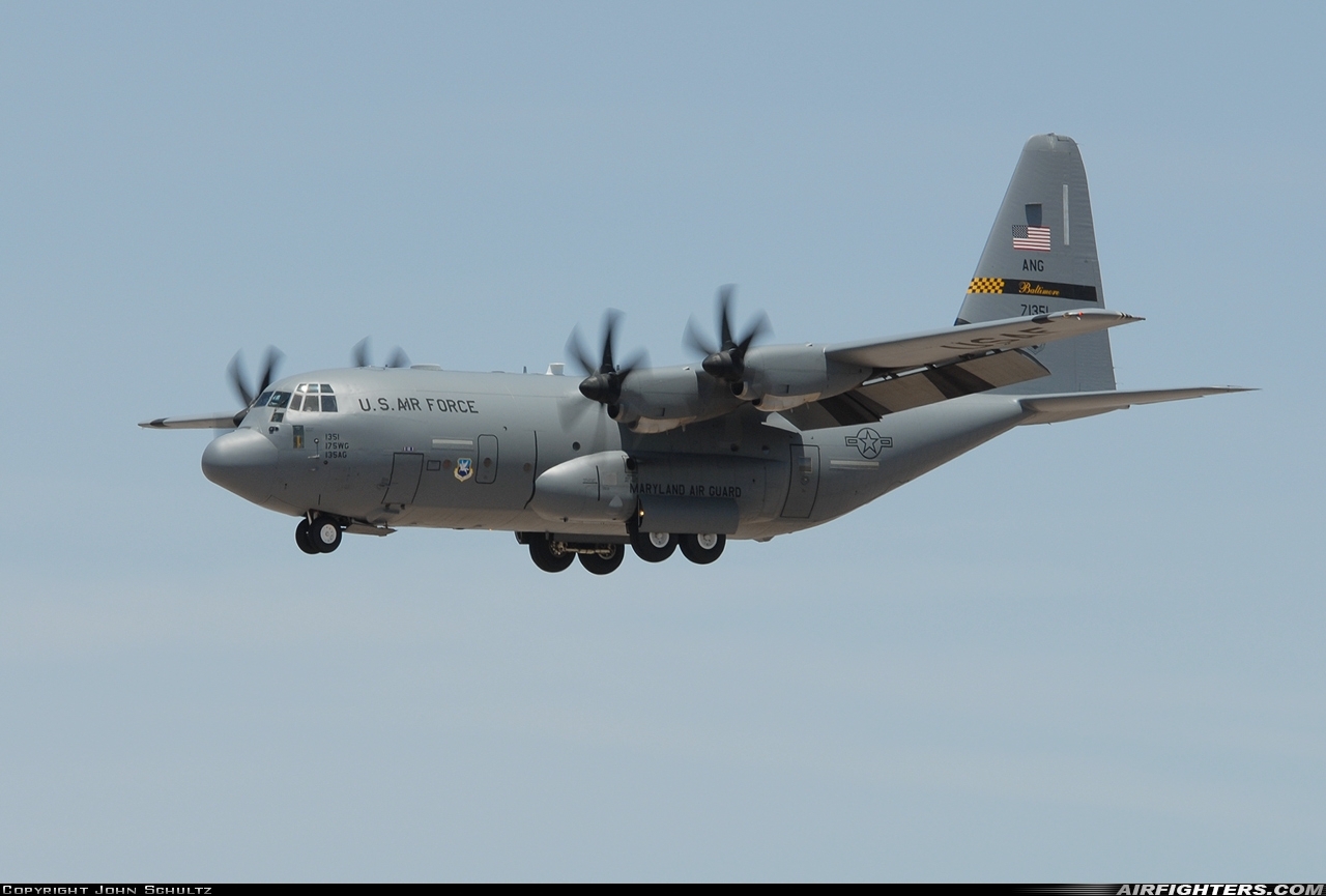 USA - Air Force Lockheed Martin C-130J Hercules (L-382) 97-1351 at Phoenix - Sky Harbor Int. (PHX / KPHX), USA