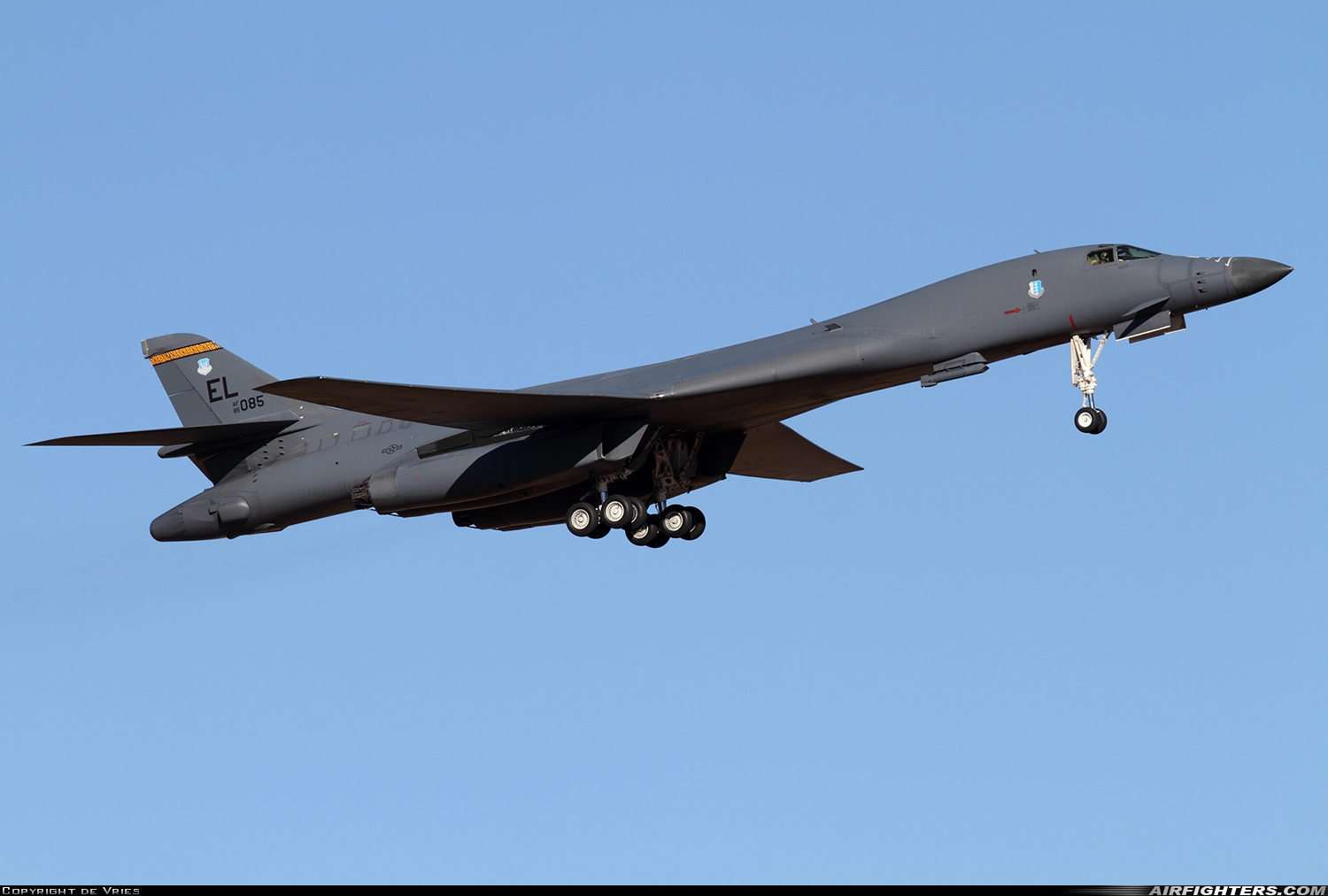 USA - Air Force Rockwell B-1B Lancer 85-0085 at Abilene - Dyess AFB (DYS / KDYS), USA