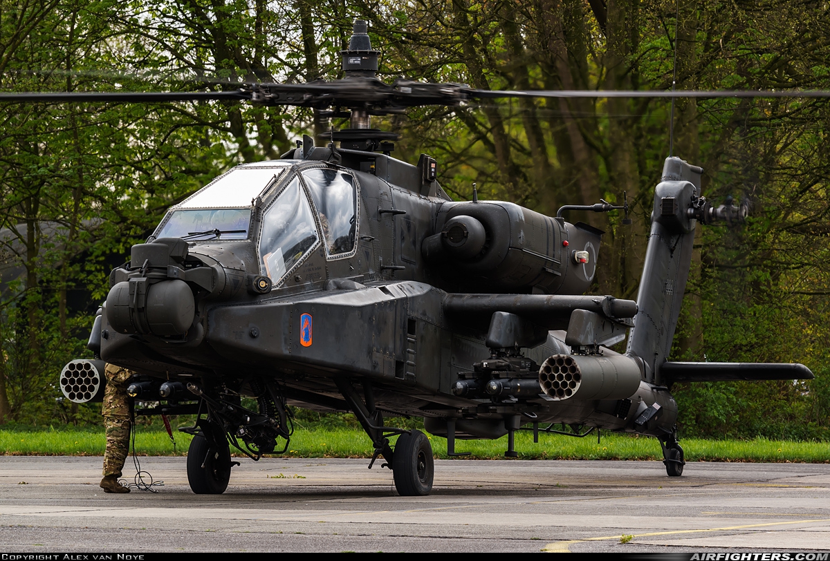 USA - Army McDonnell Douglas AH-64D Apache Longbow 04-05444 at Beauvechain (EBBE), Belgium