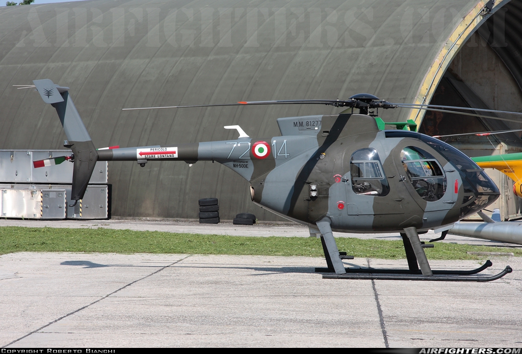 Italy - Air Force Breda-Nardi NH-500E MM81277 at Treviso - Istrana (Vittorio Bragadin) (LIPS), Italy