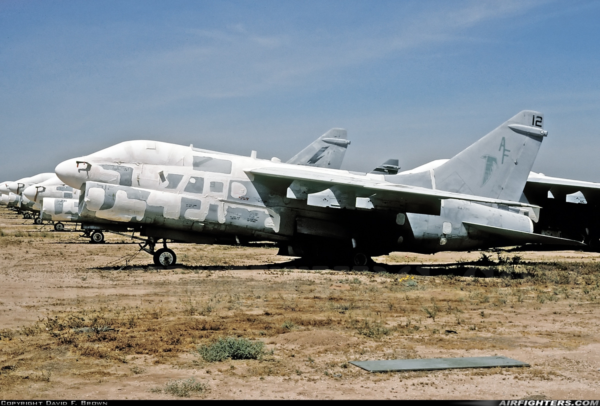 USA - Navy LTV Aerospace A-7E Corsair II 157504 at Tucson - Davis-Monthan AFB (DMA / KDMA), USA