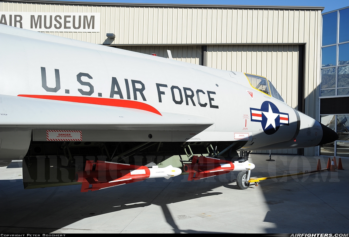 USA - Air Force Convair F-102A Delta Dagger (8-10) 56-1432 at Palm Springs - Int. (Regional / Municipal) (PSP / KPSP), USA