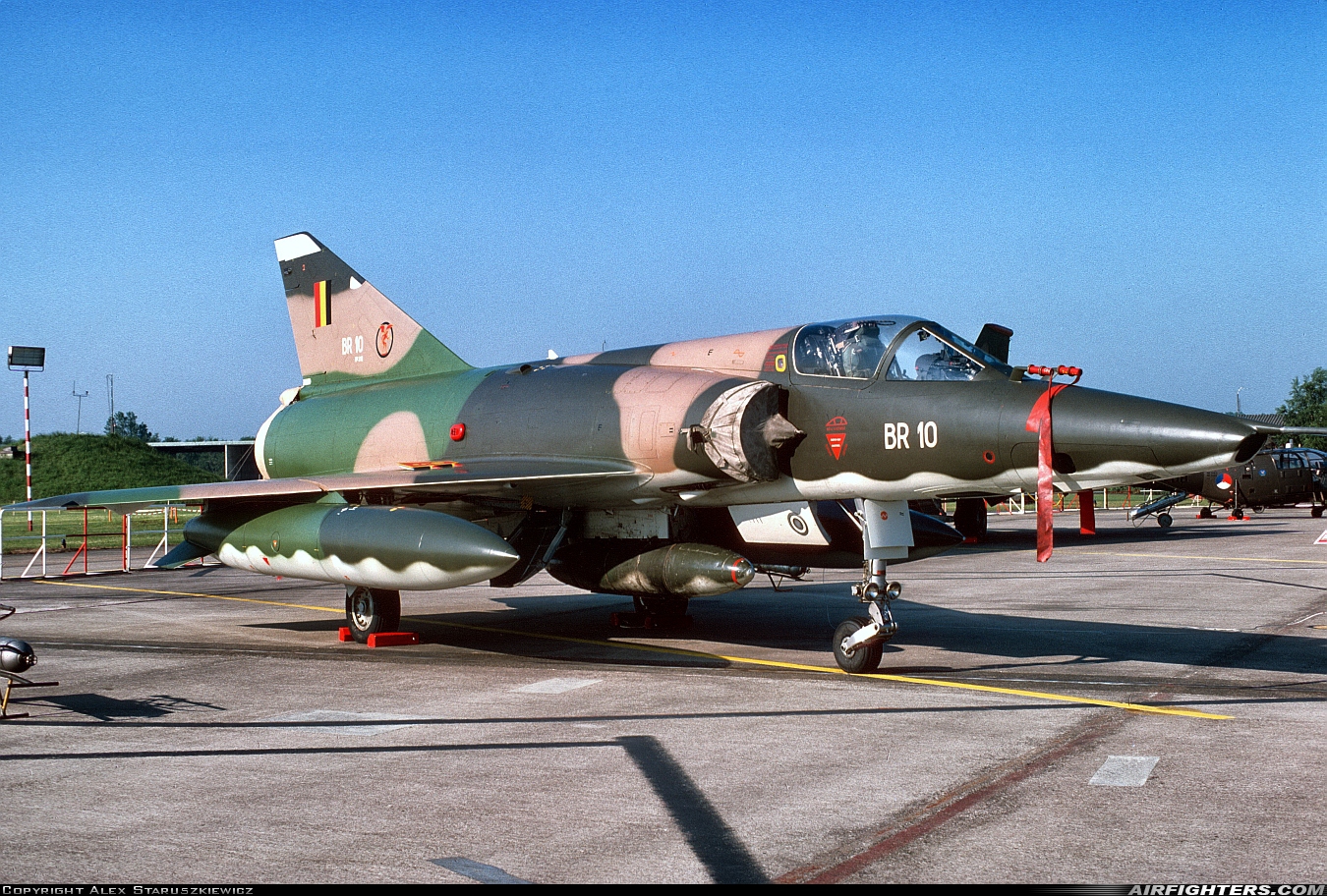 Belgium - Air Force Dassault Mirage 5BR BR10 at Hopsten (Rheine -) (ETNP), Germany