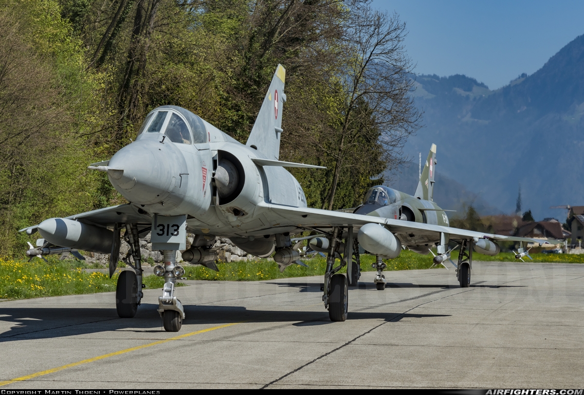 Private - Mirageverein Buochs Dassault Mirage IIIS J-2313 at Buochs (Stans) (LSMU / LSZC), Switzerland
