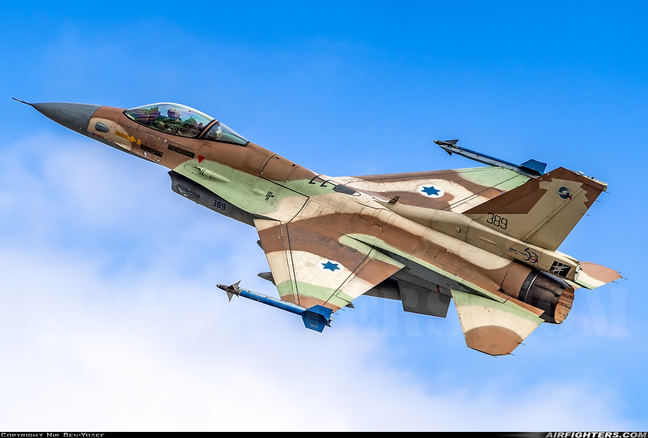 Israel - Air Force General Dynamics F-16C Fighting Falcon 389 at Ramat David (LLRD), Israel