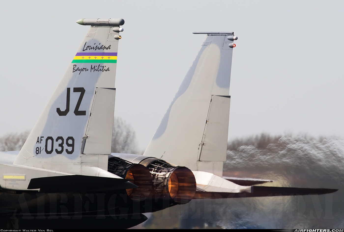 USA - Air Force McDonnell Douglas F-15C Eagle 81-0039 at Leeuwarden (LWR / EHLW), Netherlands