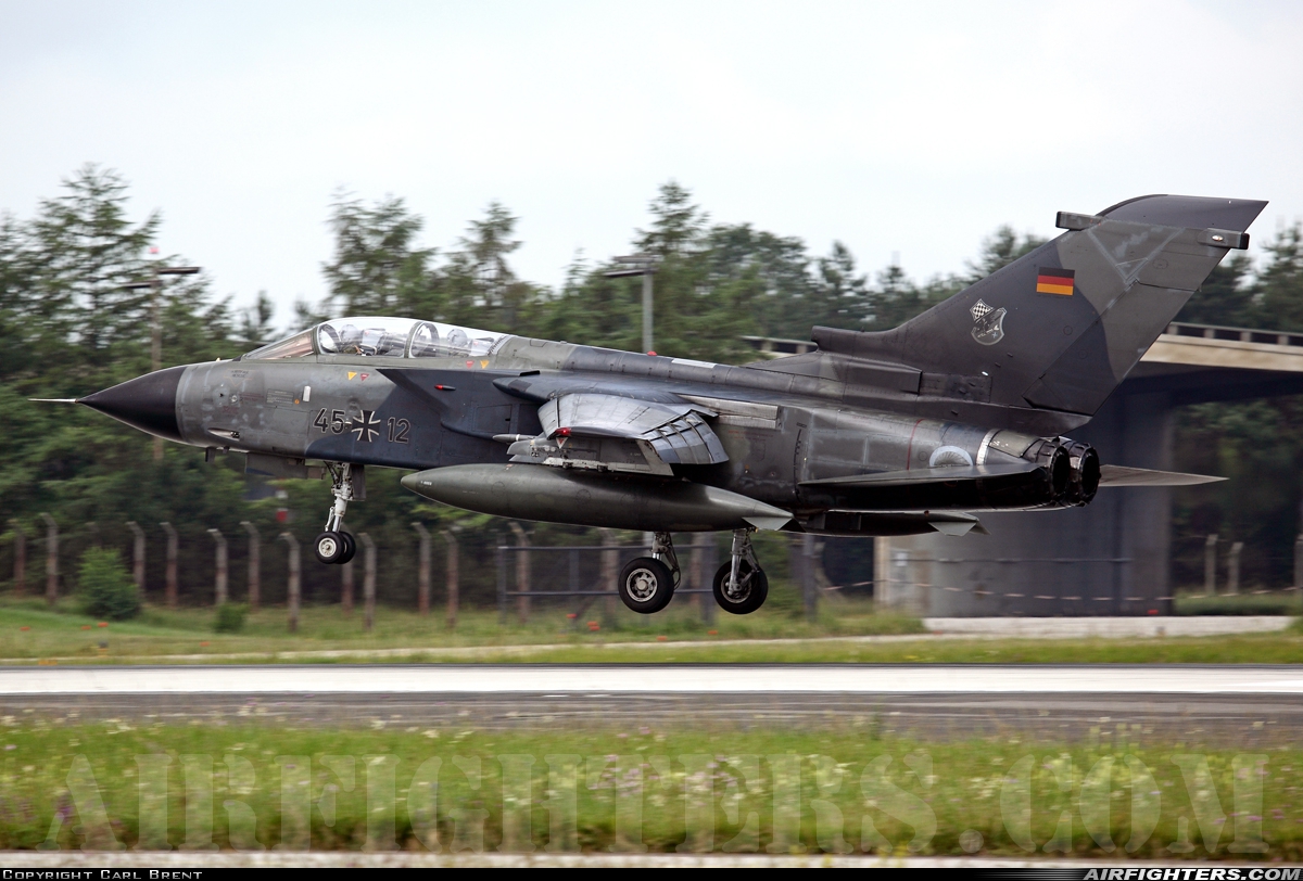 Germany - Air Force Panavia Tornado IDS(T) 45+12 at Lechfeld (ETSL), Germany