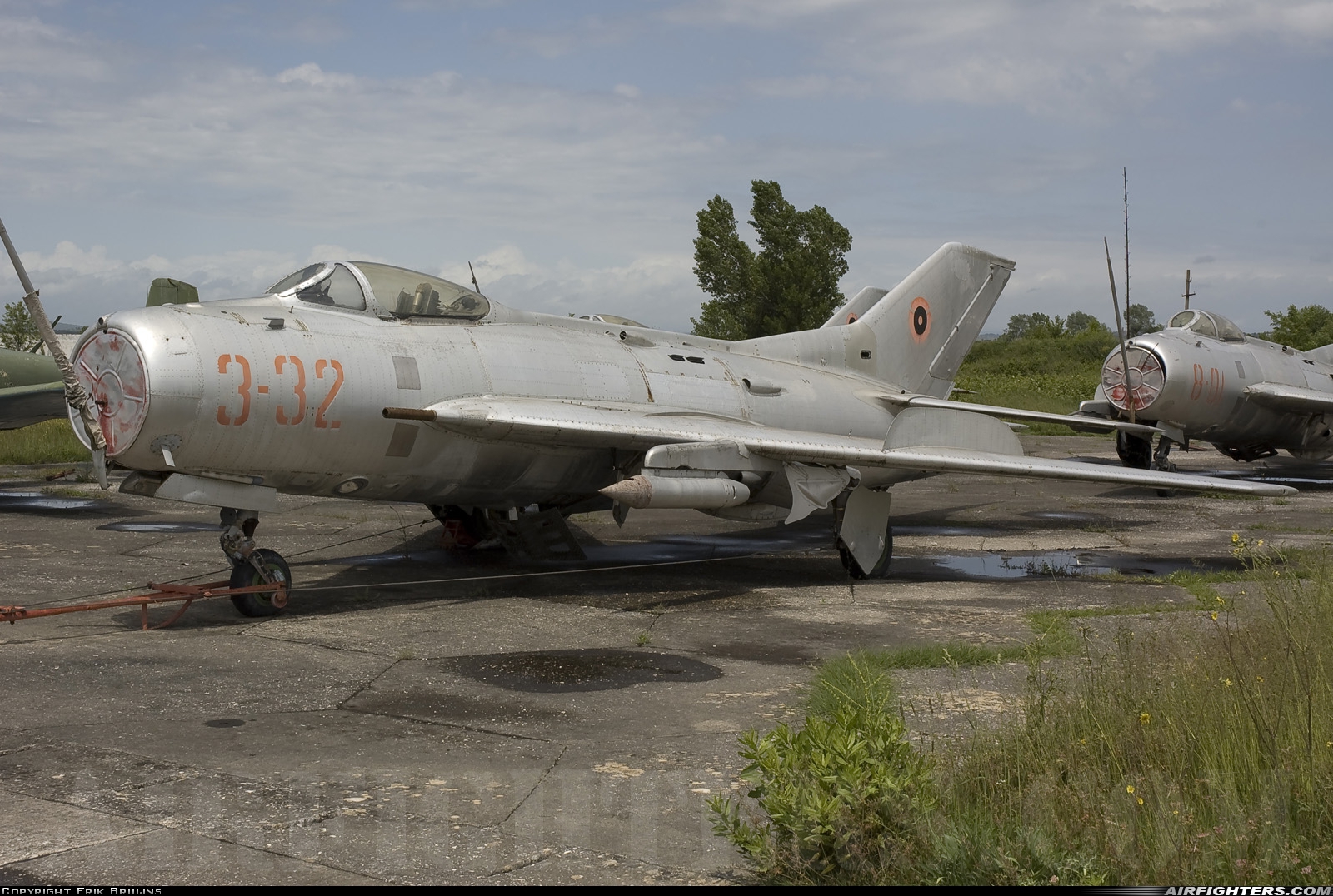 Albania - Air Force Shenyang F-6 3-32 at Kucove, Albania