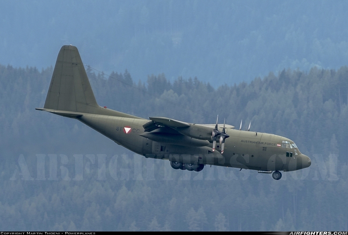 Austria - Air Force Lockheed C-130K Hercules (L-382) 8T-CC at Zeltweg (LOXZ), Austria