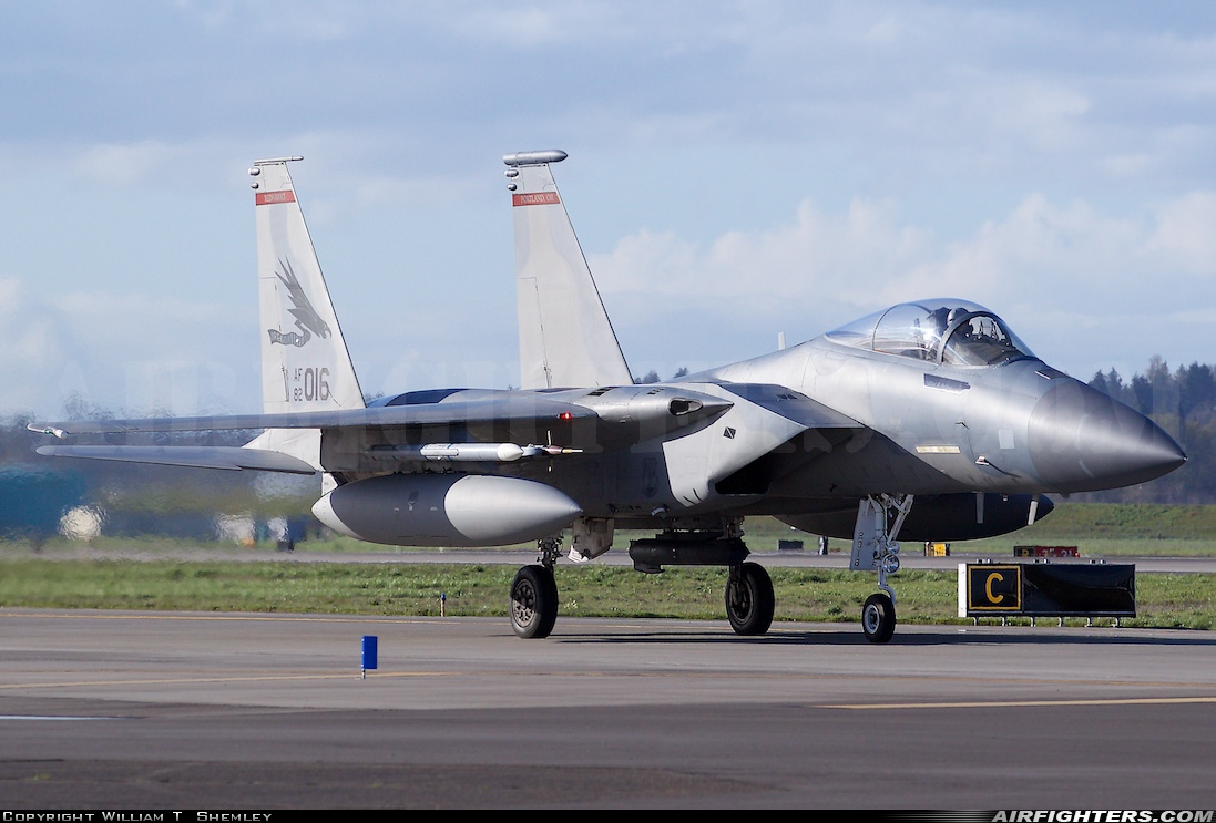 USA - Air Force McDonnell Douglas F-15C Eagle 82-0016 at Portland - Int. (PDX / KPDX), USA
