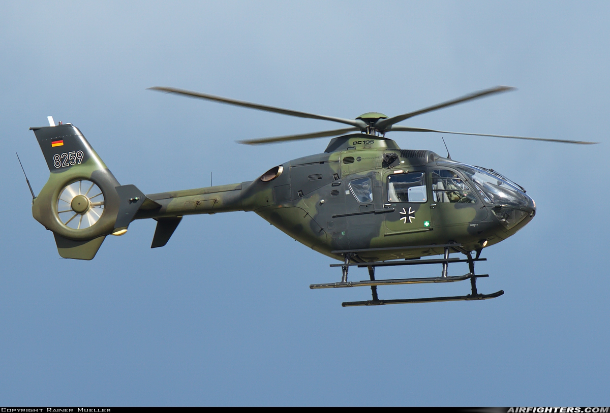 Germany - Army Eurocopter EC-135T1 82+59 at Buckeburg (- Achum) (ETHB), Germany