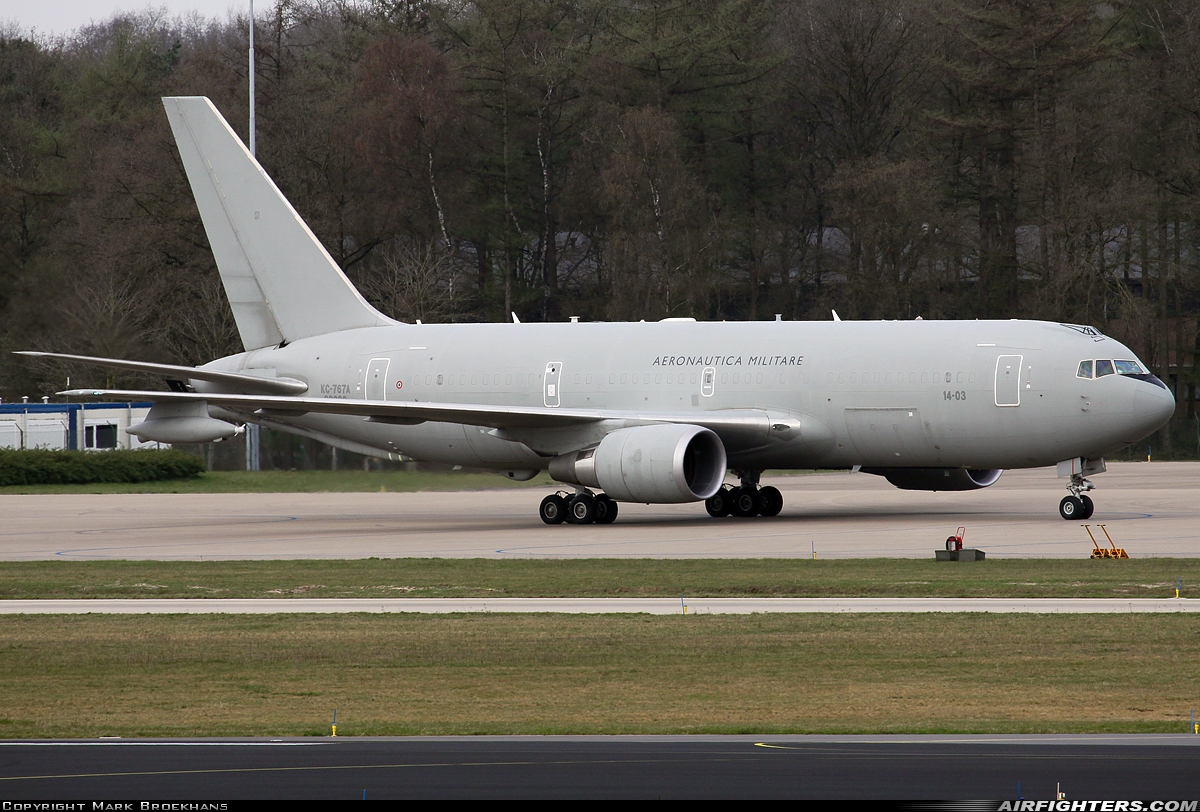 Italy - Air Force Boeing KC-767A (767-2EY/ER) MM62228 at Breda - Gilze-Rijen (GLZ / EHGR), Netherlands