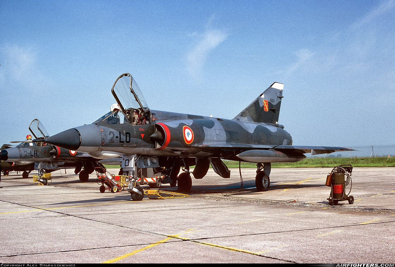 France - Air Force Dassault Mirage IIIE 429 at Cambrai - Epinoy (LFQI), France