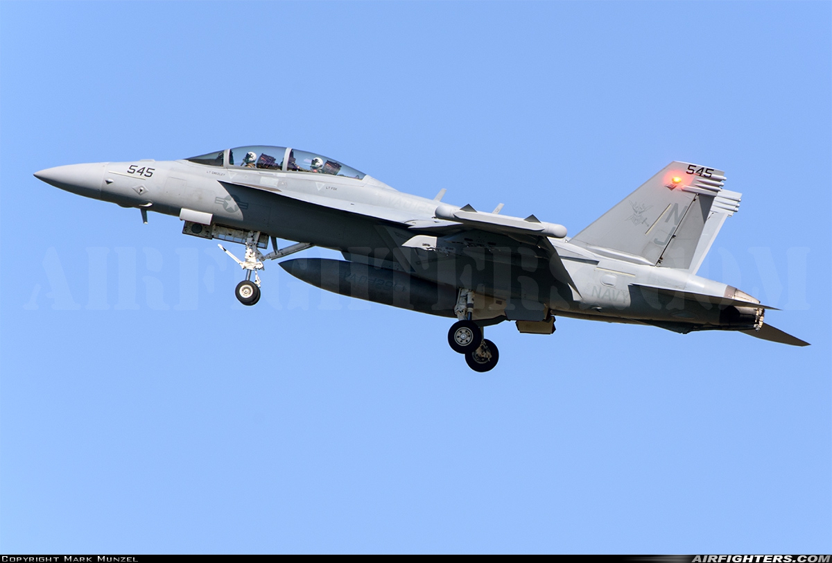 USA - Navy Boeing EA-18G Growler 168904 at Coupeville - NOLF Coupeville (NRA / KNRA), USA