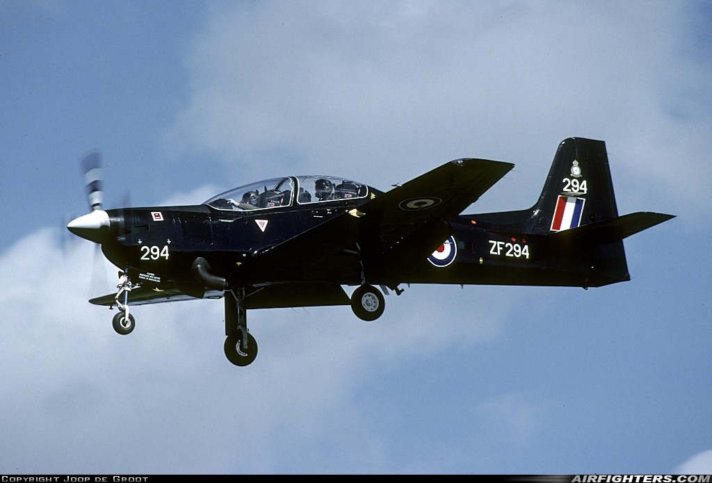 UK - Air Force Short Tucano T1 ZF294 at Linton on Ouse (EGXU), UK