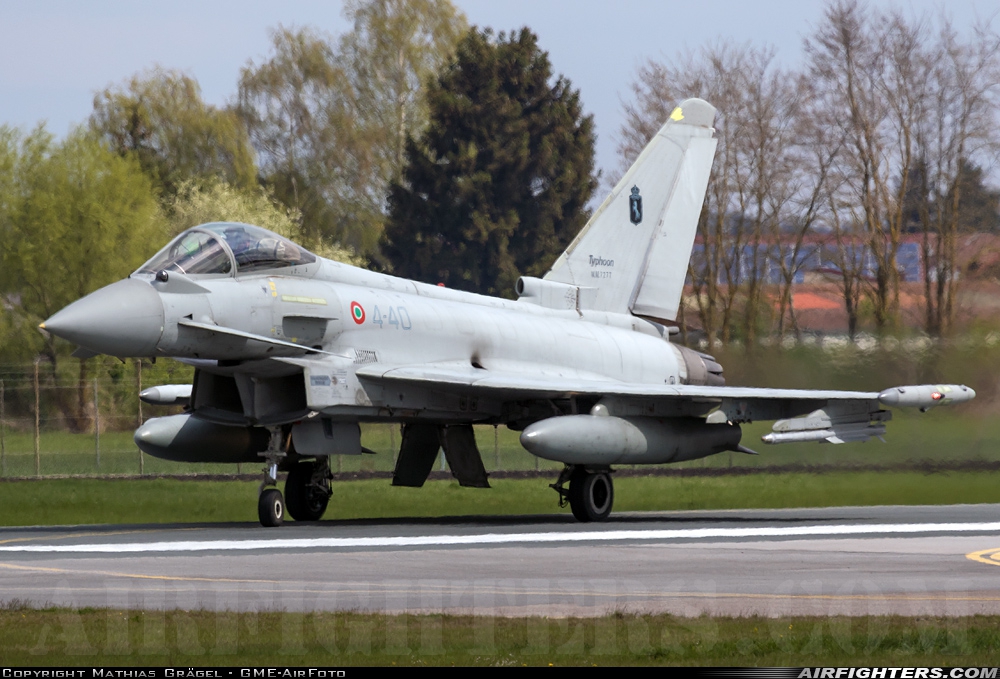 Italy - Air Force Eurofighter F-2000A Typhoon (EF-2000S) MM7277 at Neuburg - Zell (ETSN), Germany