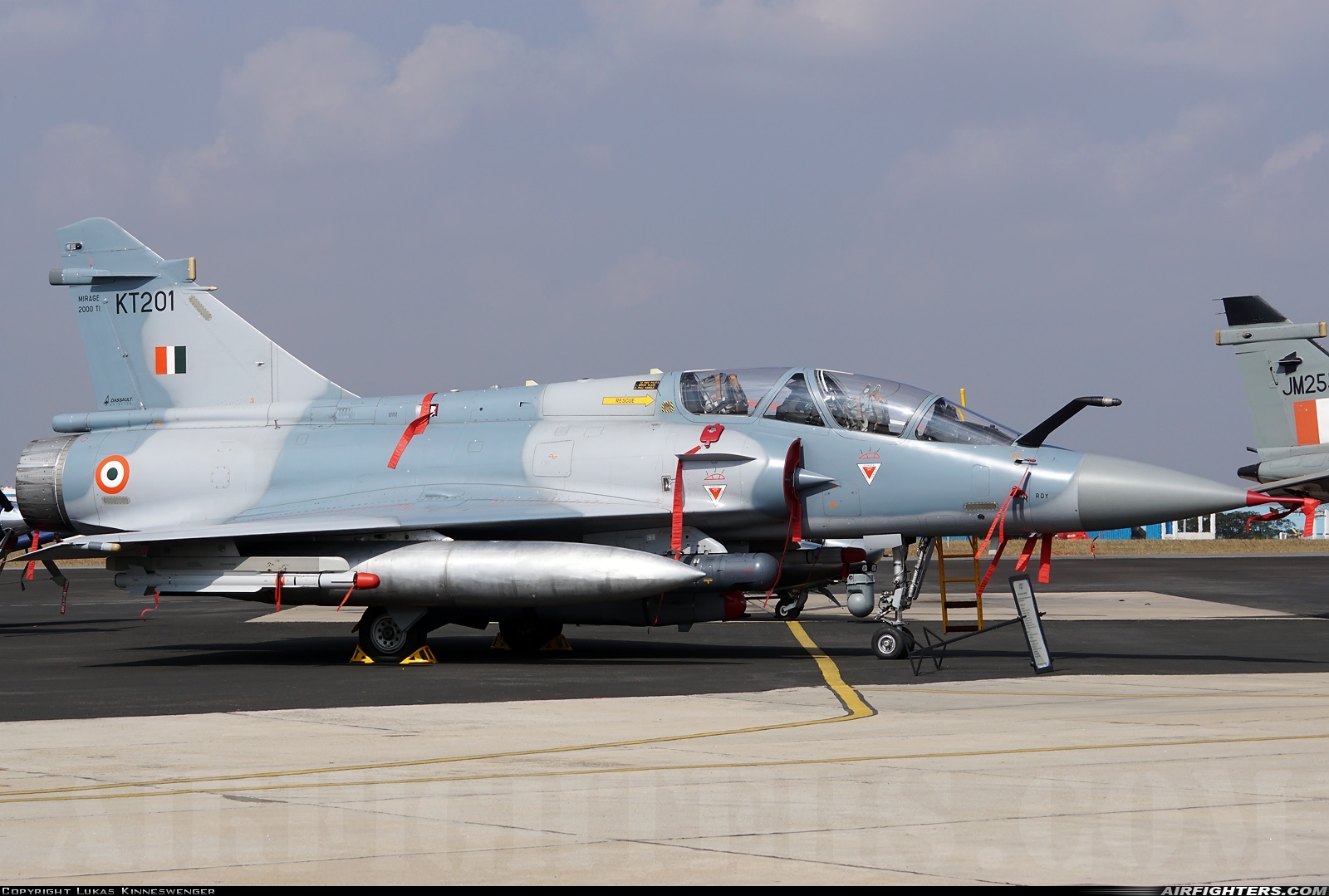 India - Air Force Dassault Mirage 2000TI KT201 at Yelahanka (VOYK), India