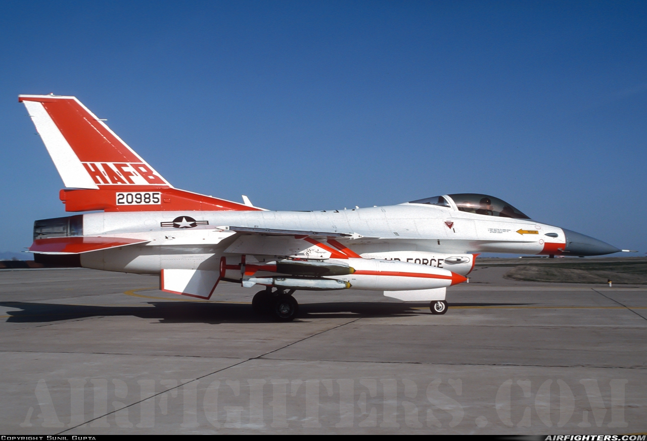 USA - Air Force General Dynamics F-16A Fighting Falcon 82-0985 at Ogden - Hill AFB (HIF / KHIF), USA