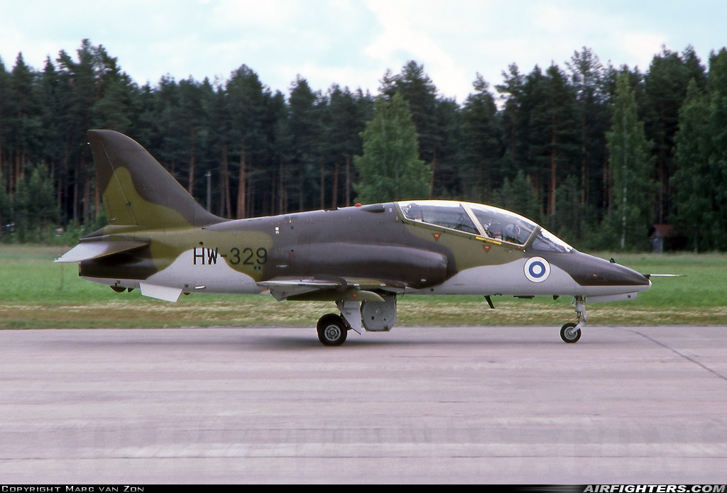 Finland - Air Force British Aerospace Hawk Mk.51 HW-329 at Kuopio (- Rissala) (KUO / EFKU), Finland