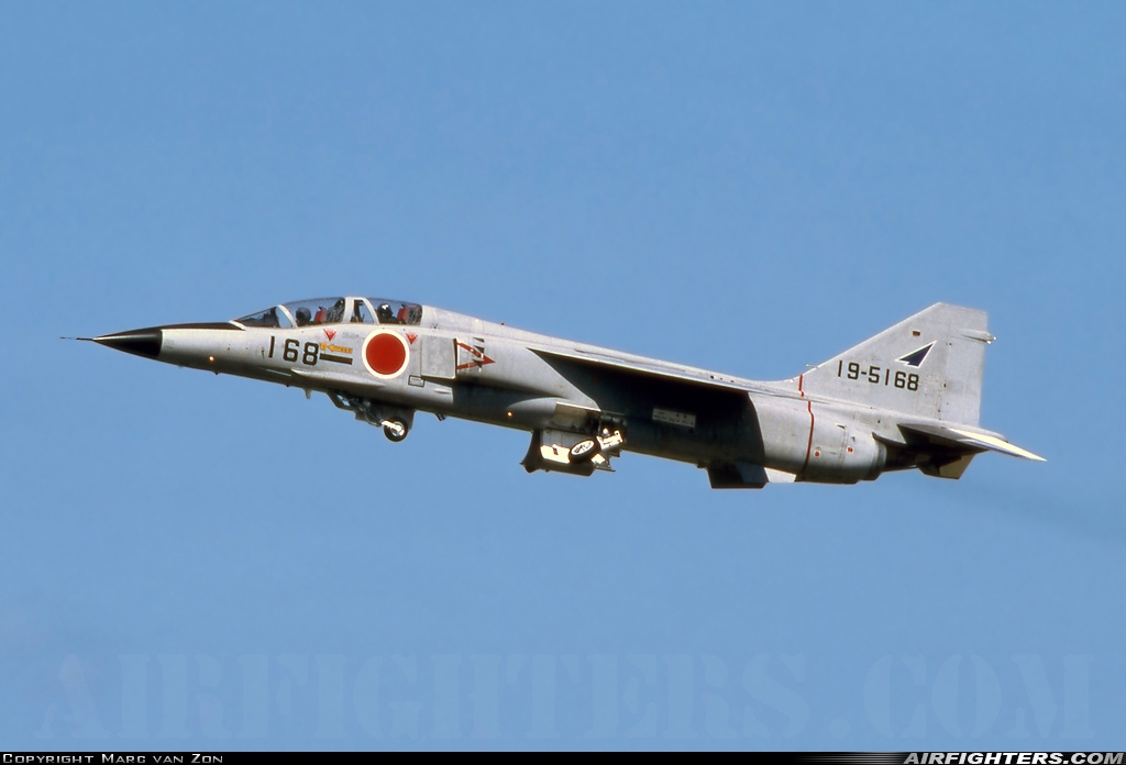 Japan - Air Force Mitsubishi T-2K 19-5168 at Matsushima (RJST), Japan