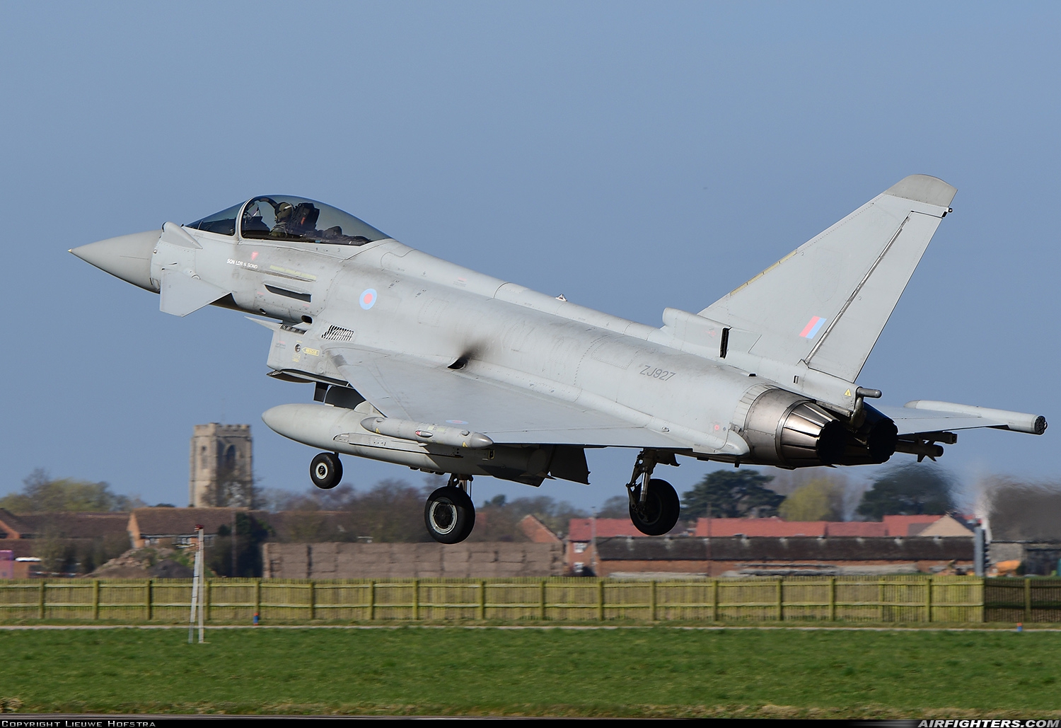 UK - Air Force Eurofighter Typhoon FGR4 ZJ927 at Coningsby (EGXC), UK