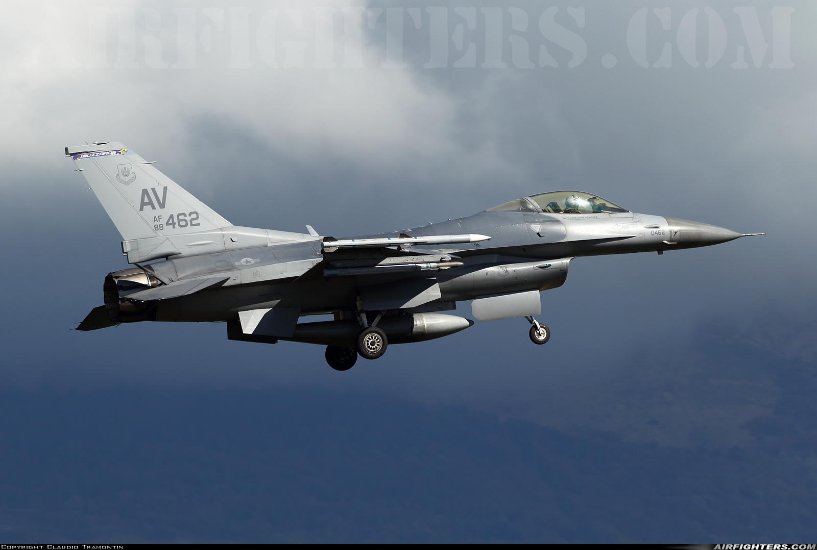 USA - Air Force General Dynamics F-16D Fighting Falcon 88-0462 at Aviano (- Pagliano e Gori) (AVB / LIPA), Italy