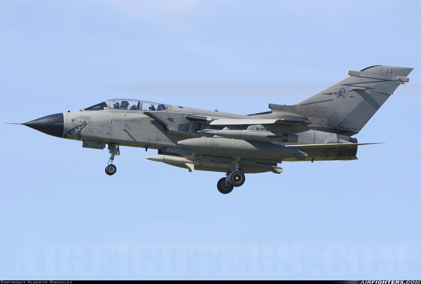 Italy - Air Force Panavia Tornado ECR MM7051 at Albacete (- Los Llanos) (LEAB), Spain