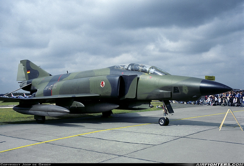 Germany - Air Force McDonnell Douglas RF-4E Phantom II 3568 at Utrecht - Soesterberg (UTC / EHSB), Netherlands