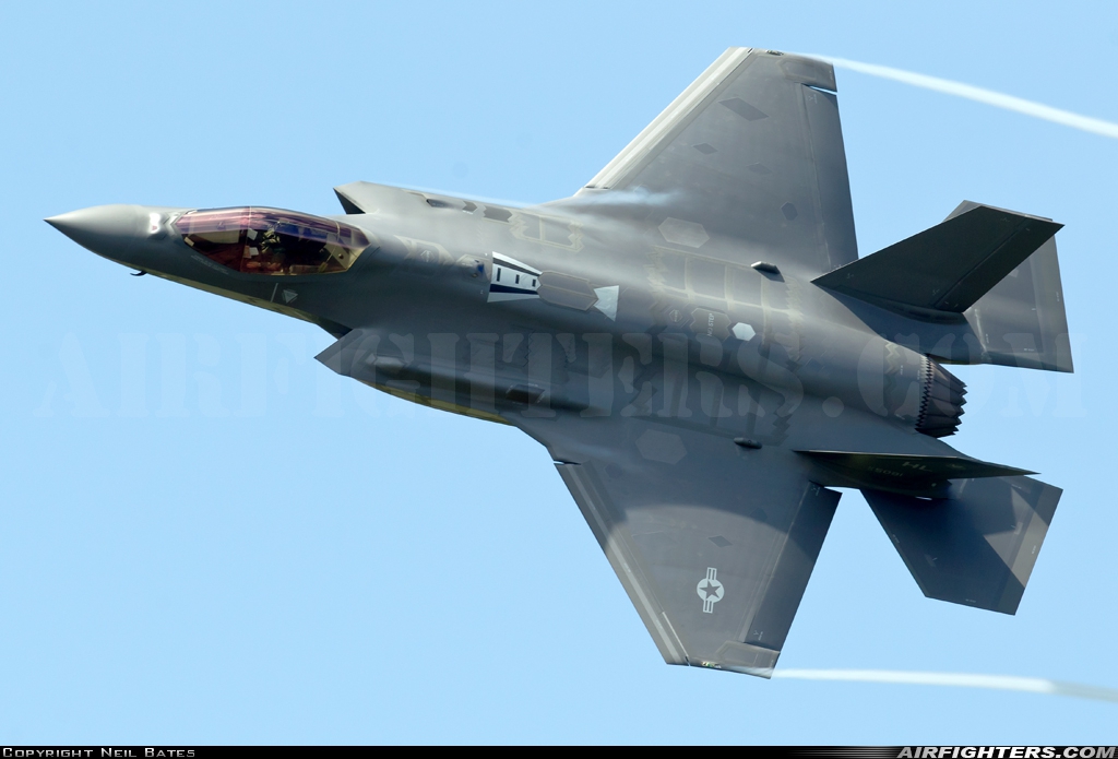 USA - Air Force Lockheed Martin F-35A Lightning II 13-5081 at Off-Airport - Machynlleth Loop Area, UK